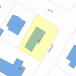 99 Sheridan St, Newton, MA 02465 plot plan