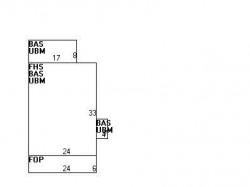 38 Carleton St, Newton, MA 02458 floor plan