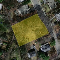 12 Nantucket Rd, Newton, MA 02461 aerial view
