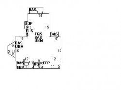 255 Adams St, Newton, MA 02460 floor plan