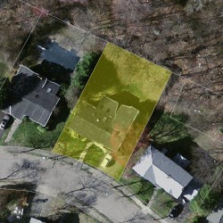 37 Fox Hill Rd, Newton, MA 02459 aerial view