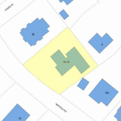 94 Herrick Rd, Newton, MA 02459 plot plan