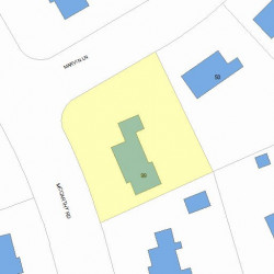 99 Mccarthy Rd, Newton, MA 02459 plot plan