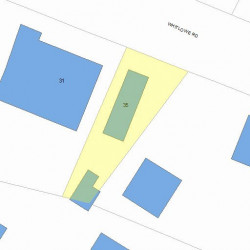 35 Whitlowe Rd, Newton, MA 02465 plot plan