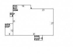 83 Athelstane Rd, Newton, MA 02459 floor plan