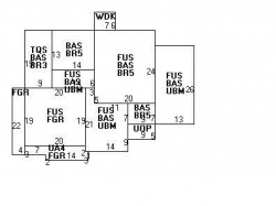 131 Nevada St, Newton, MA 02460 floor plan