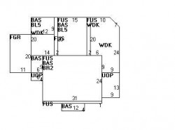 76 Oakdale Rd, Newton, MA 02459 floor plan