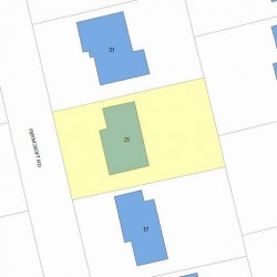 25 Ferncroft Rd, Newton, MA 02468 plot plan