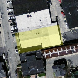 34 Dunstan St, Newton, MA 02465 aerial view