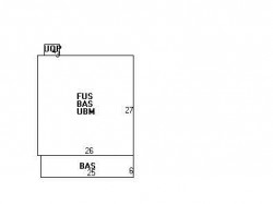 1156 Chestnut St, Newton, MA 02465 floor plan