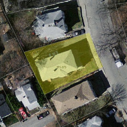 371 Linwood Ave, Newton, MA 02460 aerial view