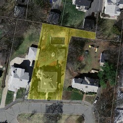 80 Prescott St, Newton, MA 02460 aerial view