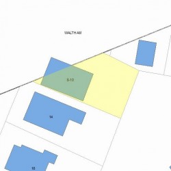 10 Falmouth Rd, Newton, MA 02465 plot plan