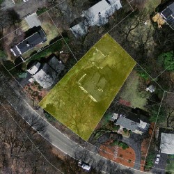 224 Quinobequin Rd, Newton, MA 02468 aerial view