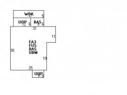 14 Church St, Newton, MA 02458 floor plan