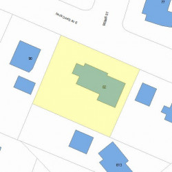 82 Fair Oaks Ave, Newton, MA 02460 plot plan