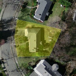 42 Cynthia Rd, Newton, MA 02459 aerial view