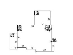 135 Gordon Rd, Newton, MA 02468 floor plan