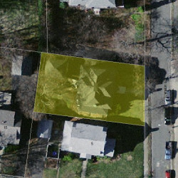 25 Sumner St, Newton, MA 02459 aerial view