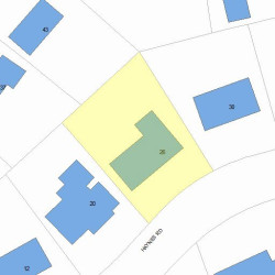 26 Haynes Rd, Newton, MA 02459 plot plan