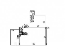 511 Ward St, Newton, MA 02459 floor plan