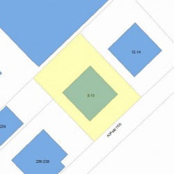 10 Adams Ter, Newton, MA 02458 plot plan