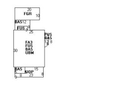 345 Crafts St, Newton, MA 02460 floor plan