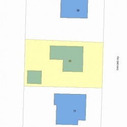 65 Oxford Rd, Newton, MA 02459 plot plan