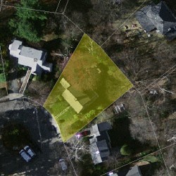 49 Rochester Rd, Newton, MA 02458 aerial view