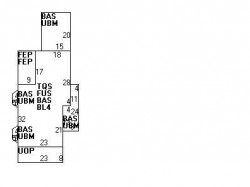 43 Elm St, Newton, MA 02465 floor plan