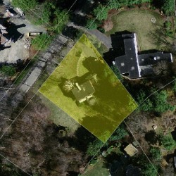 20 Drumlin Rd, Newton, MA 02459 aerial view