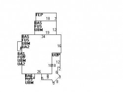 133 Webster St, Newton, MA 02465 floor plan