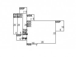 127 Brookline St, Newton, MA 02467 floor plan