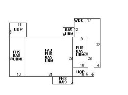 41 Dorset Rd, Newton, MA 02468 floor plan