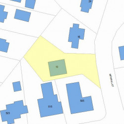 10 Morrill St, Newton, MA 02465 plot plan