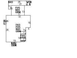 130 Elgin St, Newton, MA 02459 floor plan