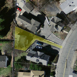 347 Linwood Ave, Newton, MA 02460 aerial view