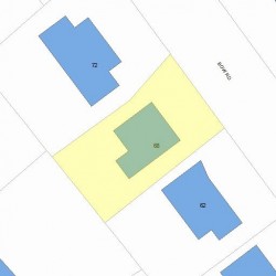 68 Bow Rd, Newton, MA 02459 plot plan