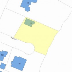 11 Lake Ter, Newton, MA 02459 plot plan