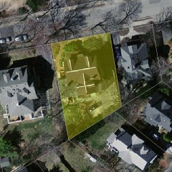 30 Erie Ave, Newton, MA 02461 aerial view