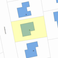 16 Philbrick Rd, Newton, MA 02459 plot plan