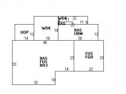 127 Gordon Rd, Newton, MA 02468 floor plan