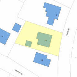 39 Varick Rd, Newton, MA 02468 plot plan