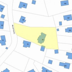 66 Williston Rd, Newton, MA 02466 plot plan