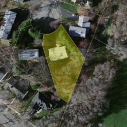 22 Brandeis Cir, Newton, MA 02459 aerial view
