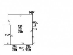 23 Peabody St, Newton, MA 02458 floor plan