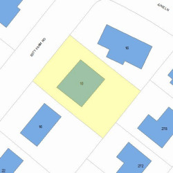 10 Esty Farm Rd, Newton, MA 02459 plot plan