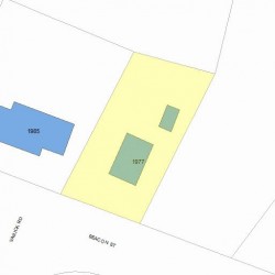 1977 Beacon St, Newton, MA 02468 plot plan