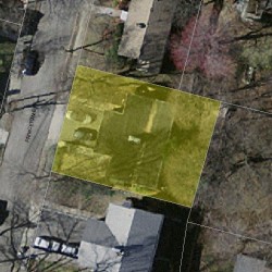 12 Princeton St, Newton, MA 02458 aerial view