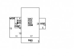 199 Adams St, Newton, MA 02460 floor plan